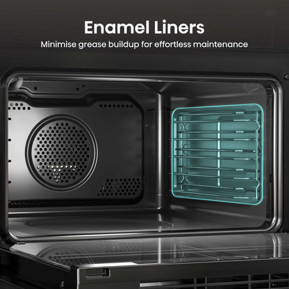 Hisense BUD714221CX Multi System Double Oven - Stainless Steel