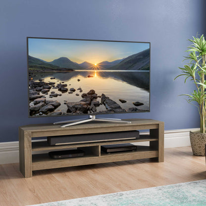 AVF CA140GO Calibre 140cm TV Stand - Rustic Sawn Oak