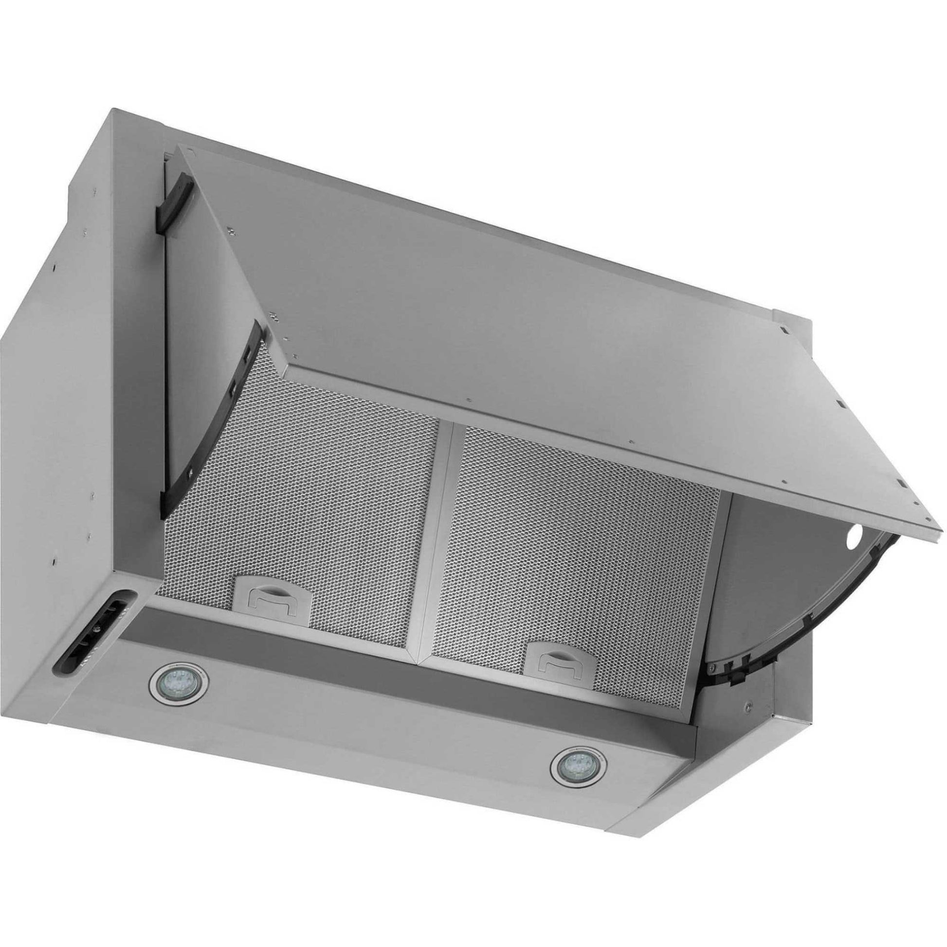 Caple INCH 60cm Integrated Hood - Silver Grey