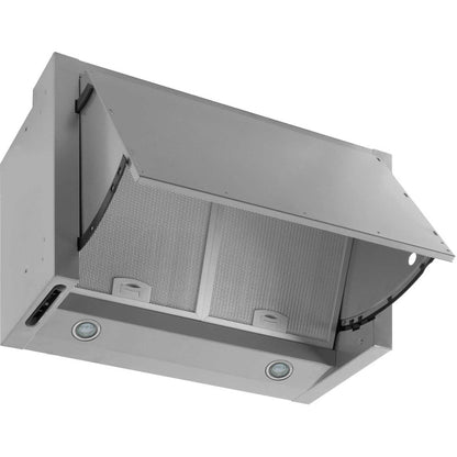 Caple INCH 60cm Integrated Hood - Silver Grey