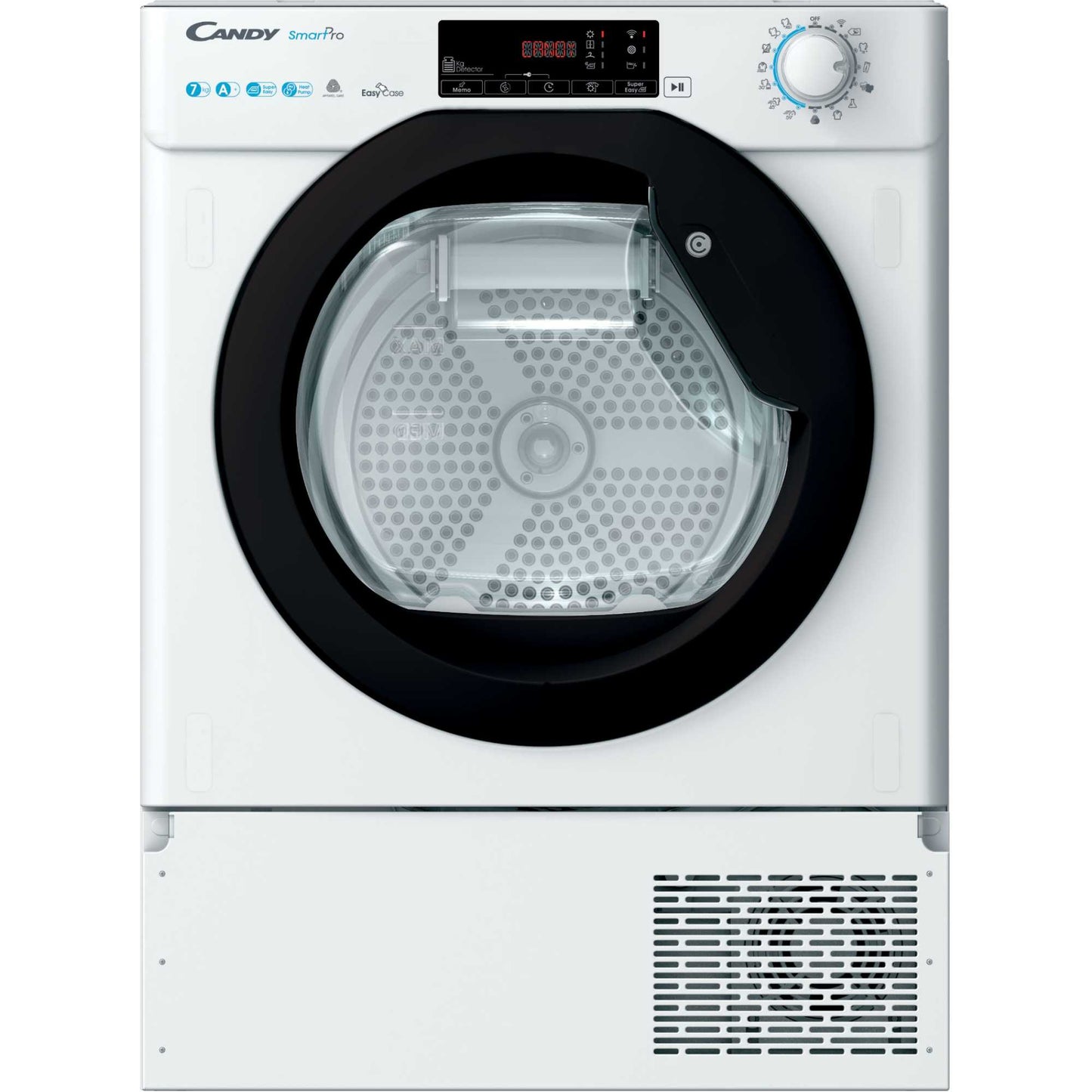 Candy BCTD H7A1TBE-80 Built-in 7kg A+ Rated Smart Heat Pump Dryer