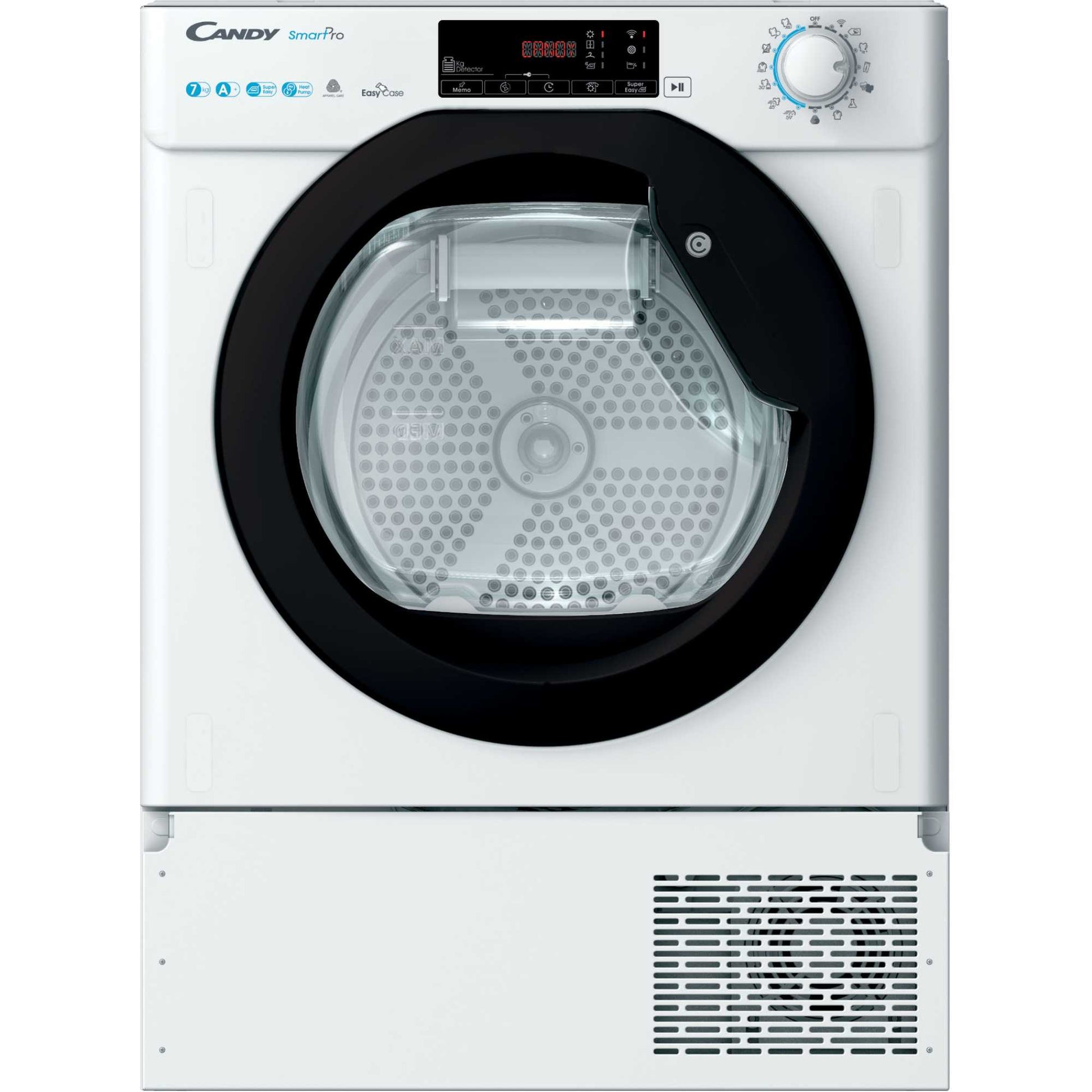 Candy BCTD H7A1TBE-80 Built-in 7kg A+ Rated Smart Heat Pump Dryer