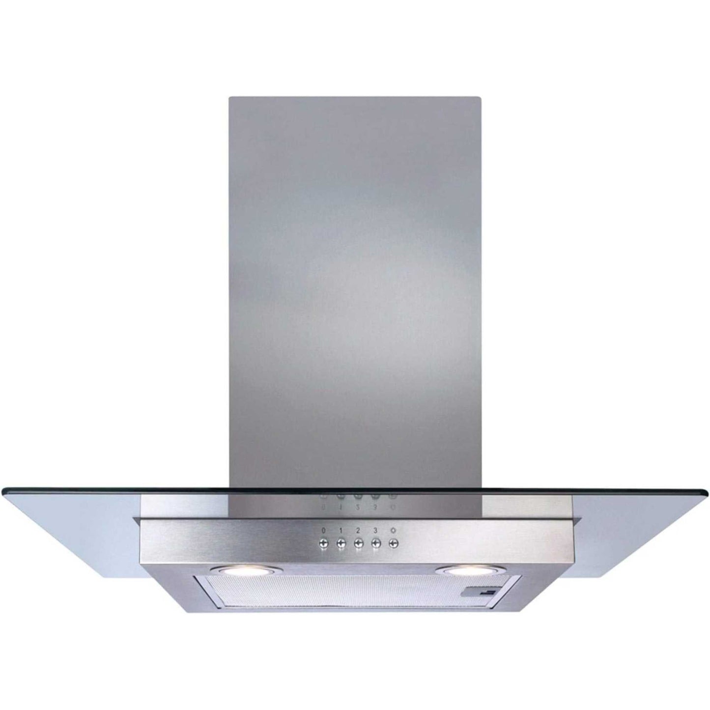 CDA ECN62SS 600mm Flat Chimney Hood with 3 Speeds