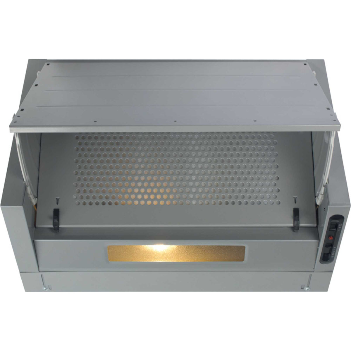 CDA EIN60SI 3 Speed Integrated Extractor Hood - Silver