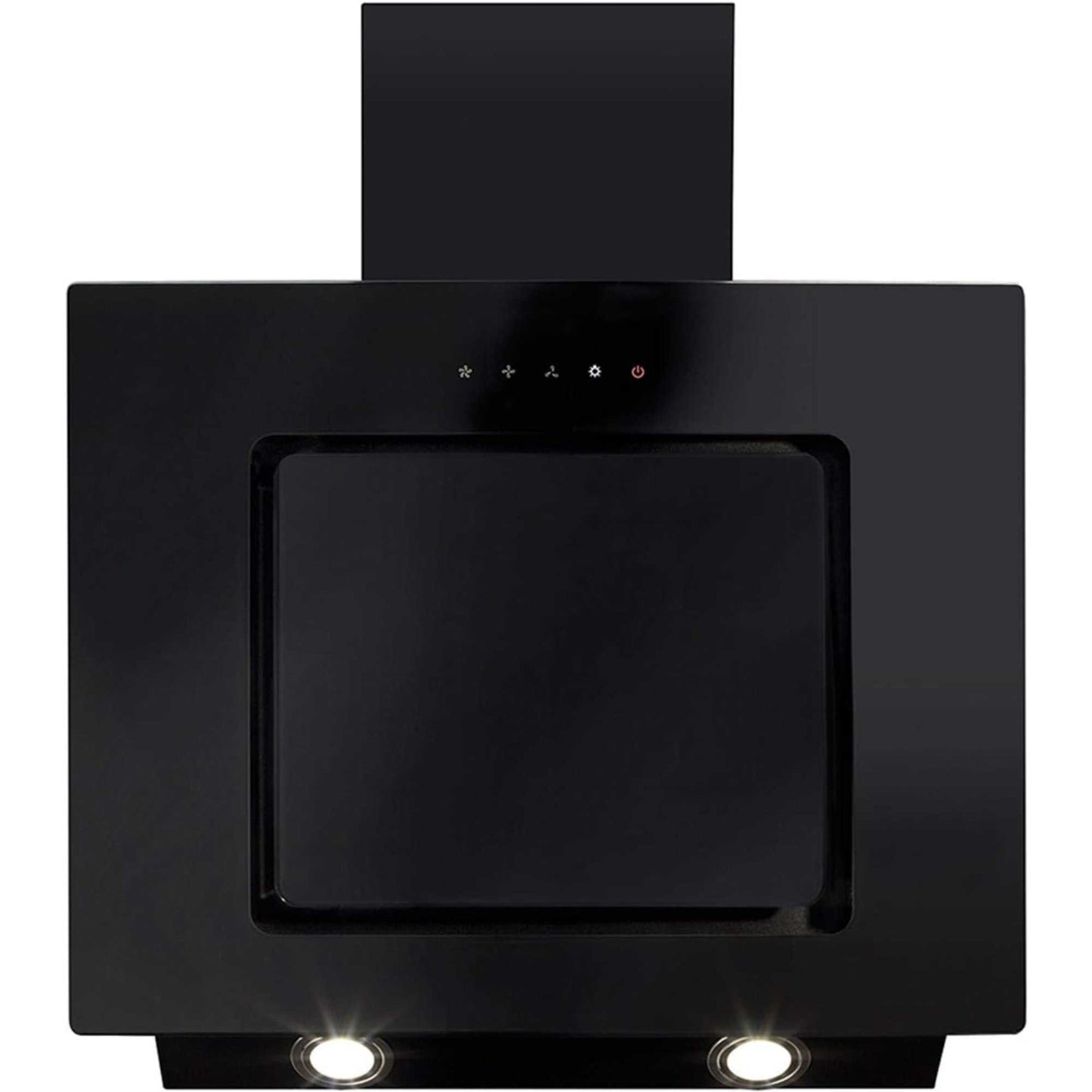 CDA EVA60BL 600mm Chimney Cooker Hood