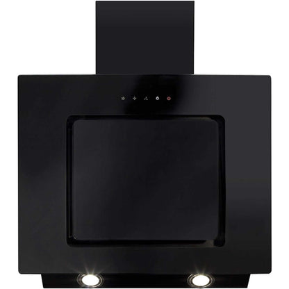 CDA EVA60BL 600mm Chimney Cooker Hood