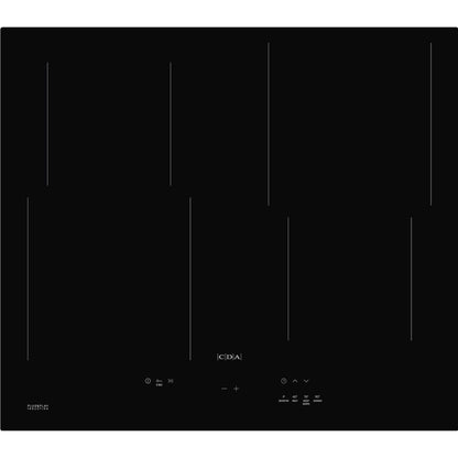 CDA HN6013FR 60cm 4 Burner Plug & Play Hob - Black