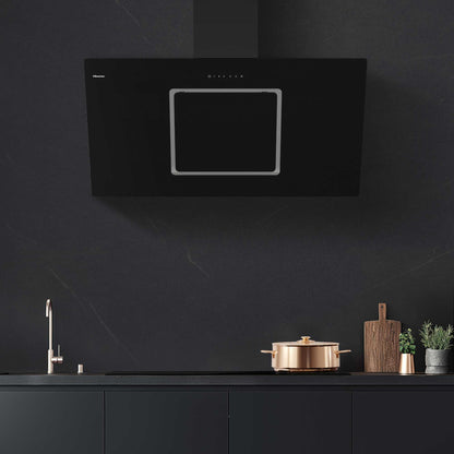 Hisense Hi4 Decorative CH10IN14BBUK 100cm Built-In Chimney Hood - Black