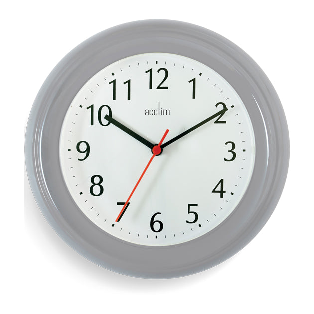 WYCOMBE WALL CLOCK GREY