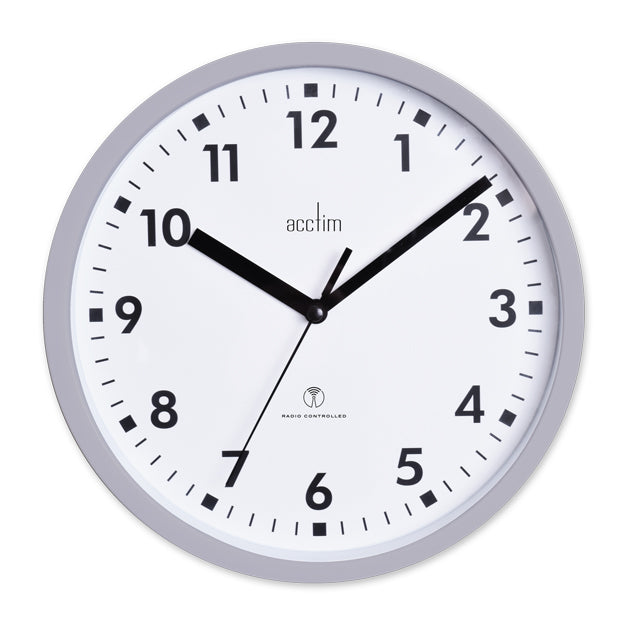 NARDO RADIO CONTROLLED WALL CLOCK MIST