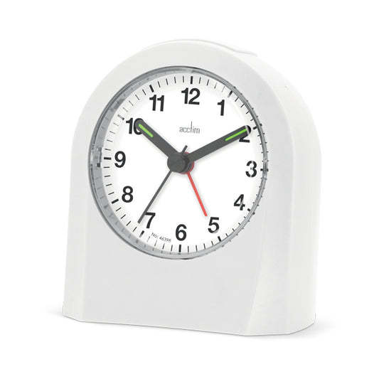 Palma Alarm Clock White