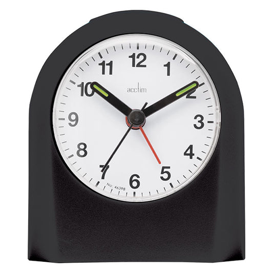Palma Alarm Clock Black