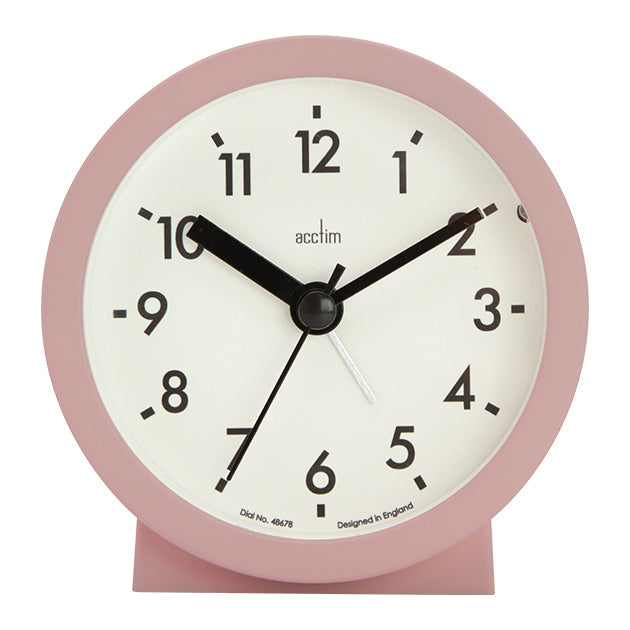 GABY ALARM CLOCK DUSTY ROSE