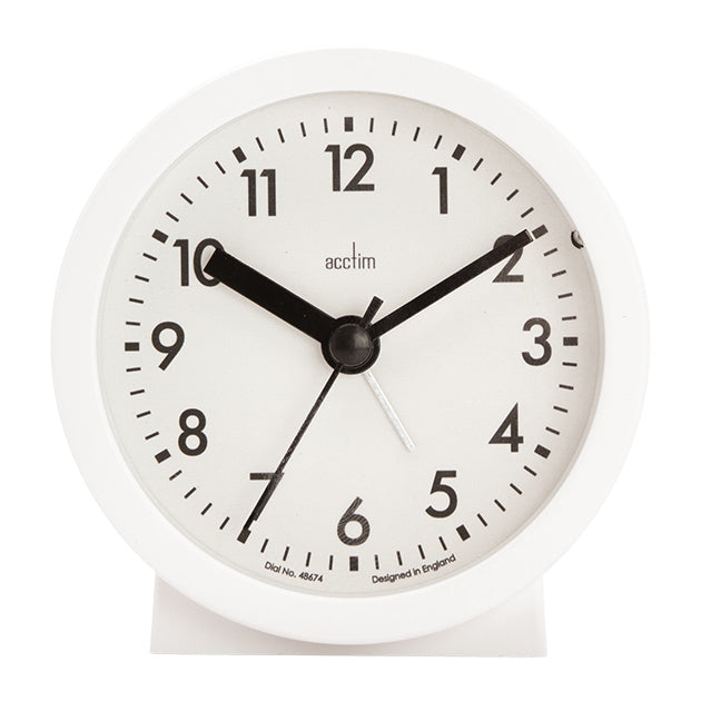 GABY ALARM CLOCK WHITE