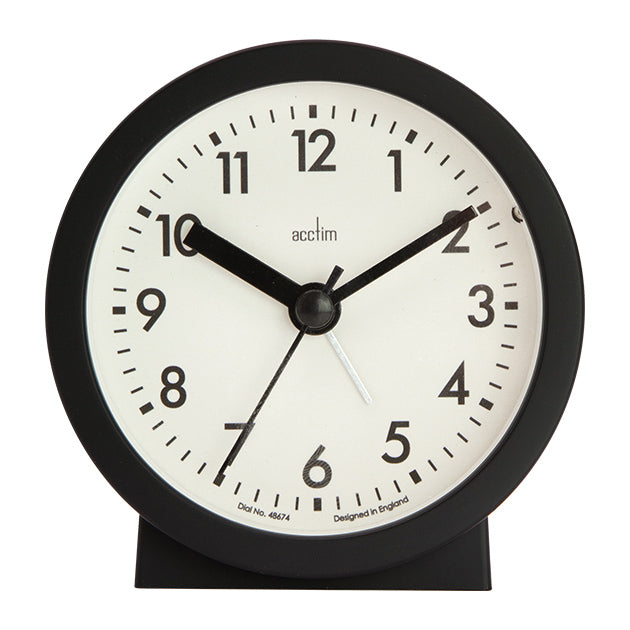 GABY ALARM CLOCK BLACK