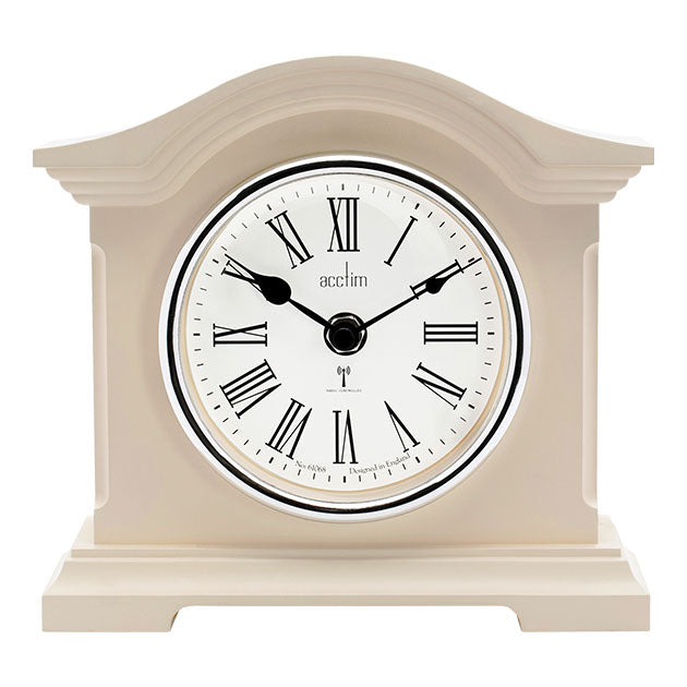 CHESTFIELD RADIO CONTROLLED TABLE CLOCK BUTTERMILK