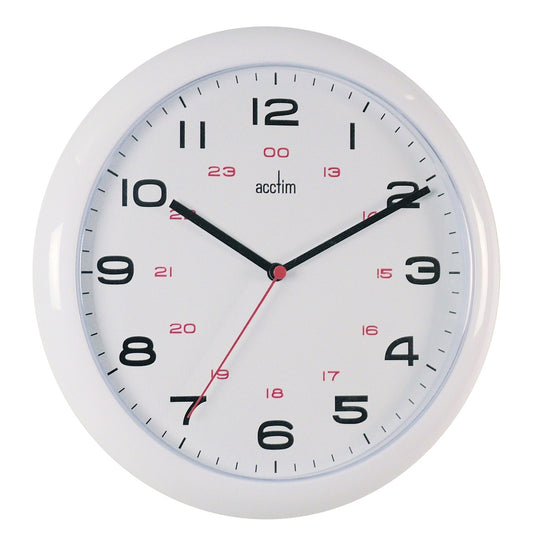 Aylesbury Office Wall Clock White