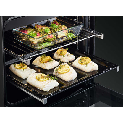 AEG 5000 SurroundCook 60cm Dual Fuel Double Oven Cooker - CKB6541ACM