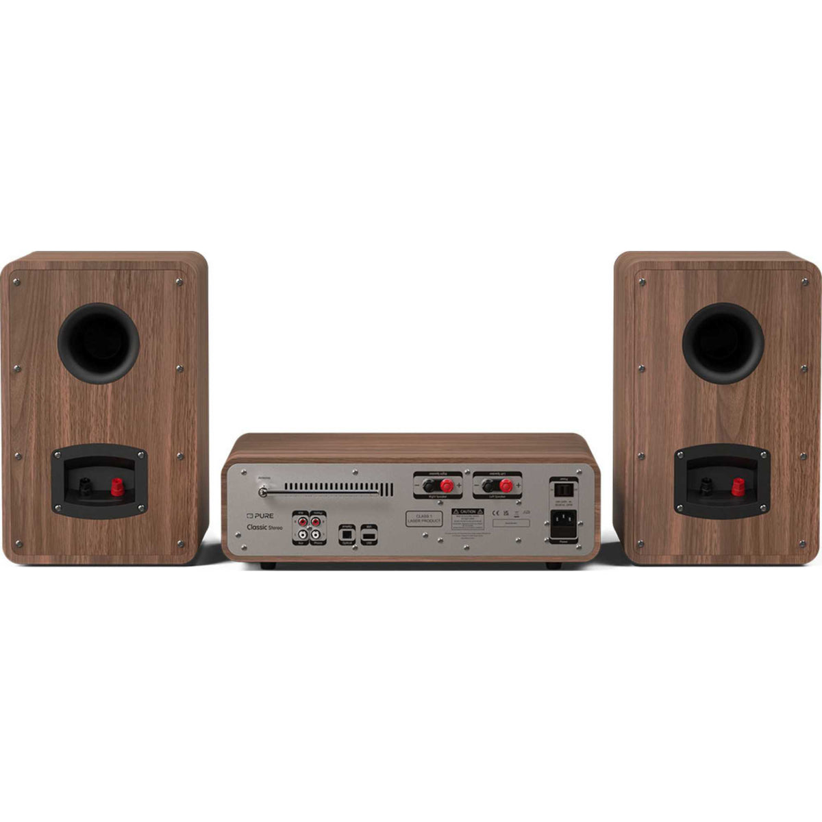 Pure CLASSIC-ST The Charming HiFi Music System - Coffee Black
