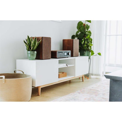 Pure CLASSIC-ST The Charming HiFi Music System - Coffee Black