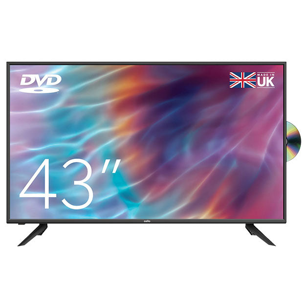 43Inch HD Ready LED TV With DVD