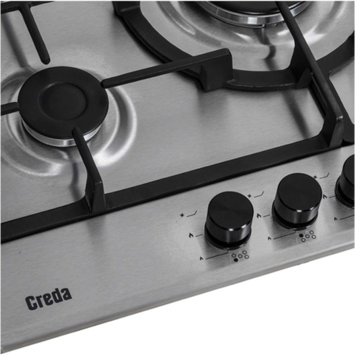 Creda C70GFCWX 70cm 5 Burner Gas Hob - Stainless Steel