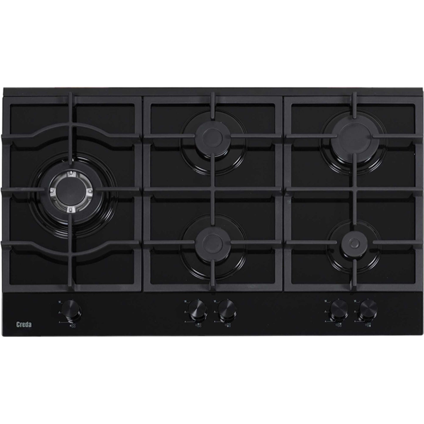 Creda C90GFCWG 90cm 5 Zone Gas Hob