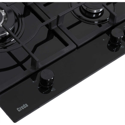 Creda C90GFCWG 90cm 5 Zone Gas Hob