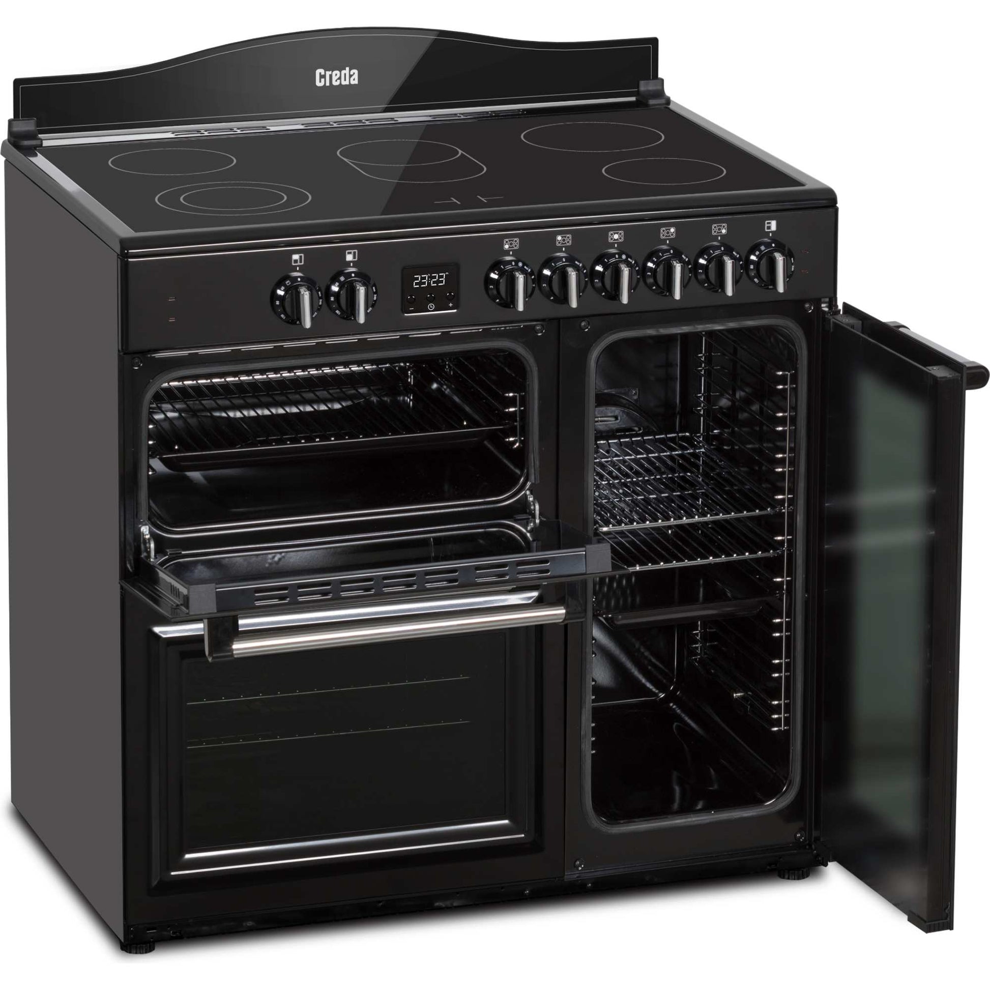 Creda 90cm Electric Range Cooker - C90RCCTBL