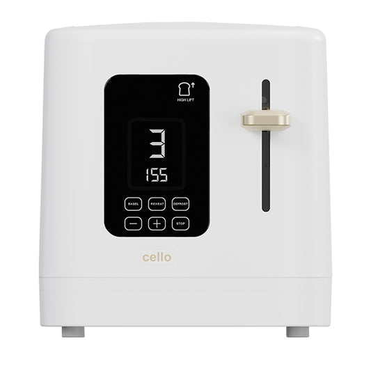2 SLICE DIGITAL TOASTER WHITE
