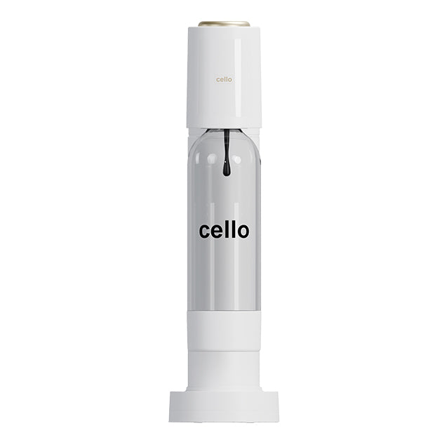 SODA MAKER WITH CO2 GAS CANNISTER WHITE
