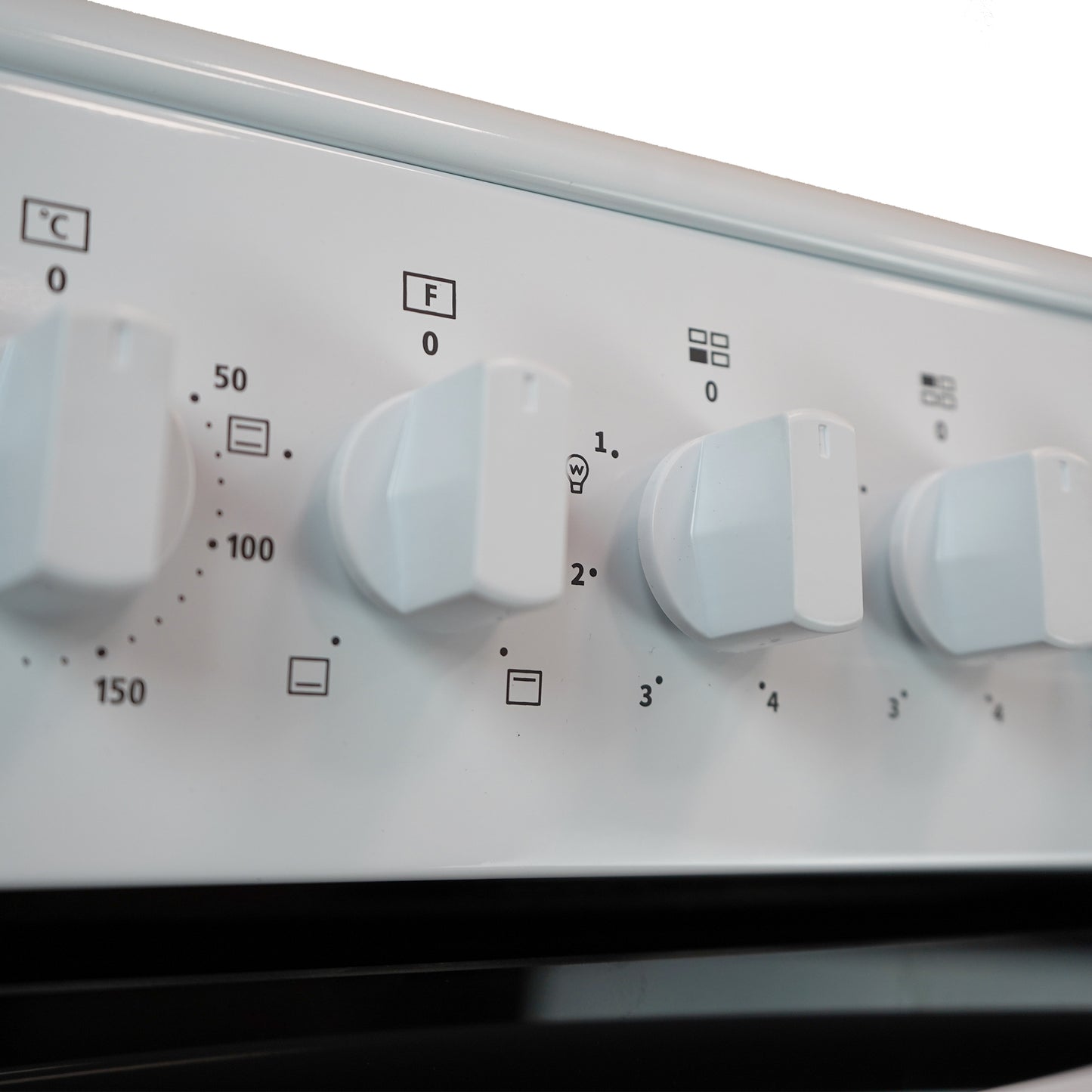 Montpellier CSE46W 50cm Electric Cooker in White