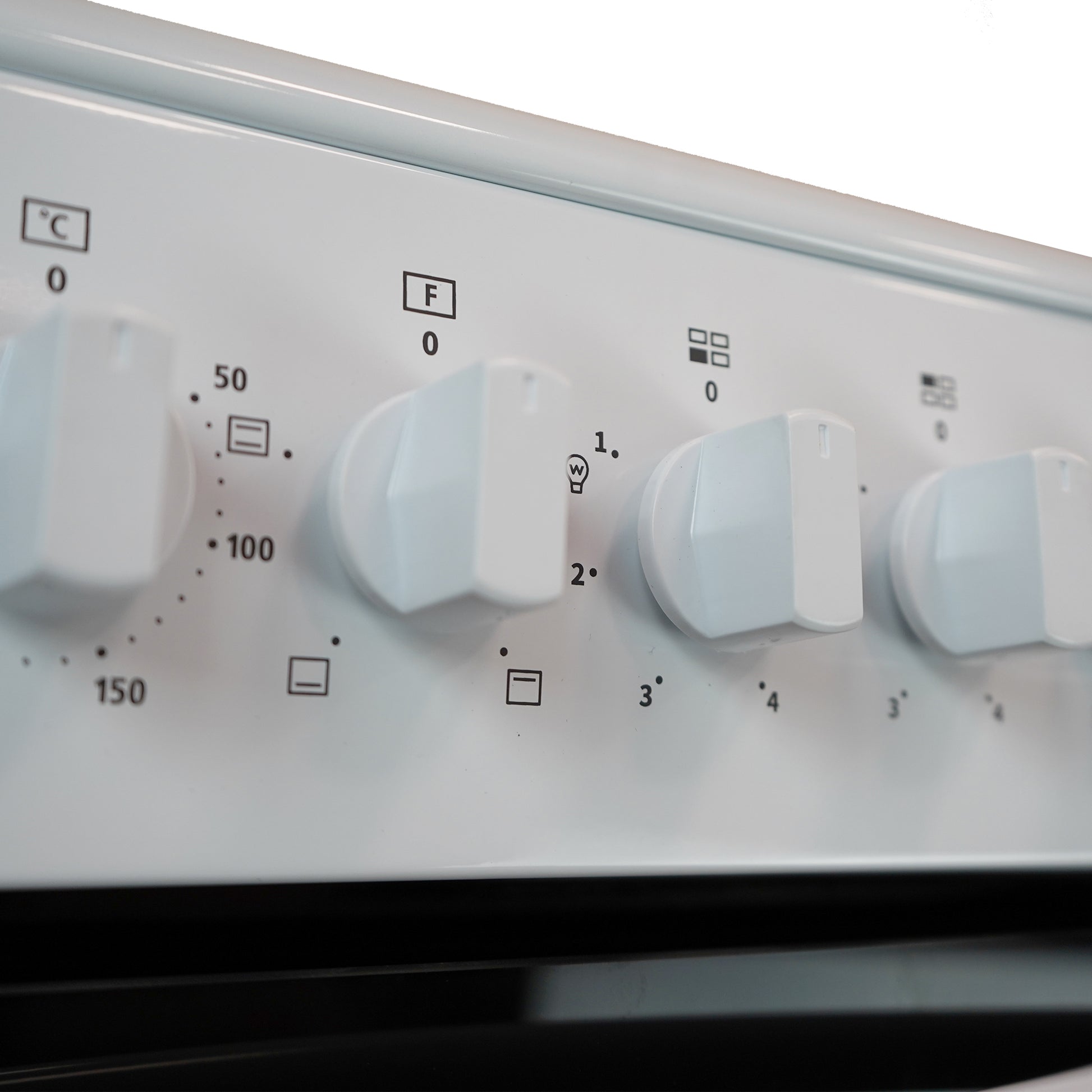 Montpellier CSE46W 50cm Electric Cooker in White