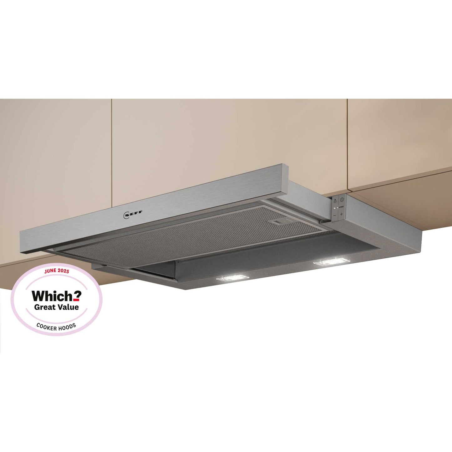 NEFF D46ED22N1B 600mm Chimney Cooker Hood