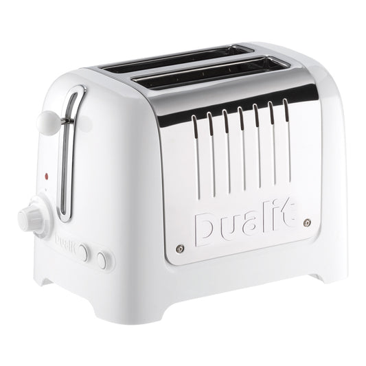 2 SLOT HIGH GLOSS LITE TOASTER WHITE