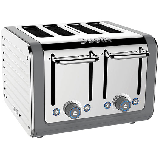 4 SLOT ARCHITECT TOASTER GREY