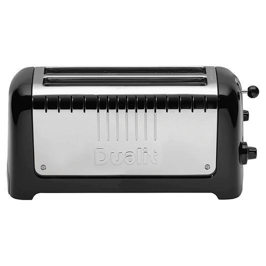 4 SLICE 2 LONG SLOT TOASTER BLACK