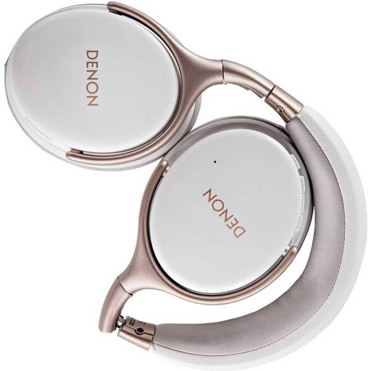 Denon AHGC30 Wireless Premium Headphones Noise Cancelling - White