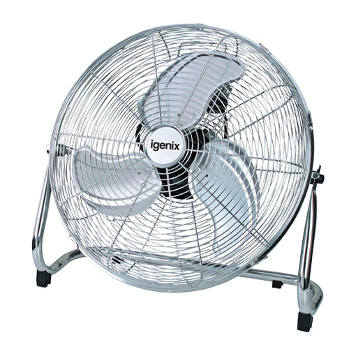 18 Inch Floorstanding Air Circulator Fan Chrome