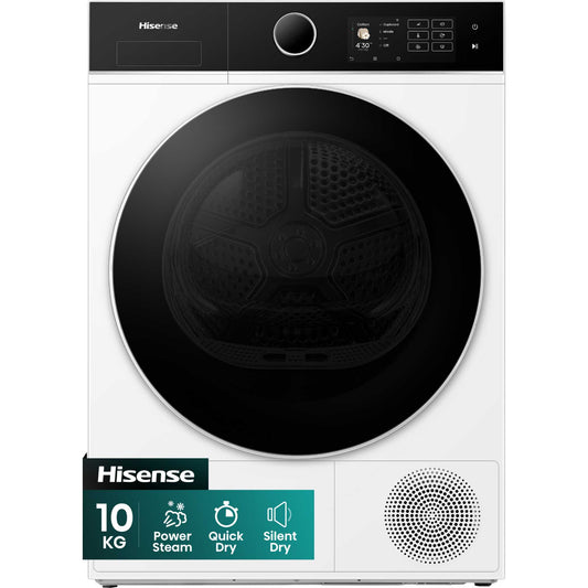 Hisense 10kg Heat Pump Tumble Dryer - DH5I104BWAB