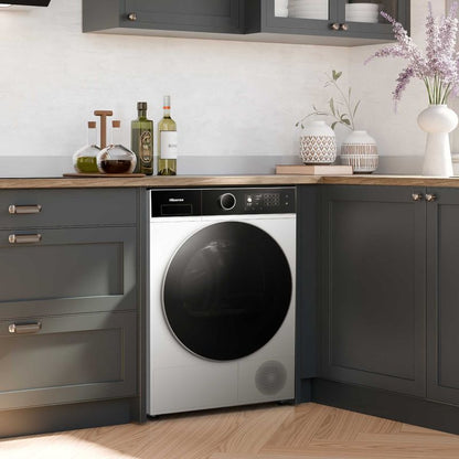 Hisense 10kg Heat Pump Tumble Dryer - DH5I104BWAB