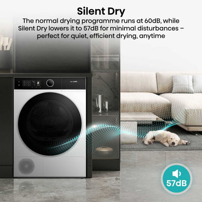 Hisense 10kg Heat Pump Tumble Dryer - DH5I104BWAB