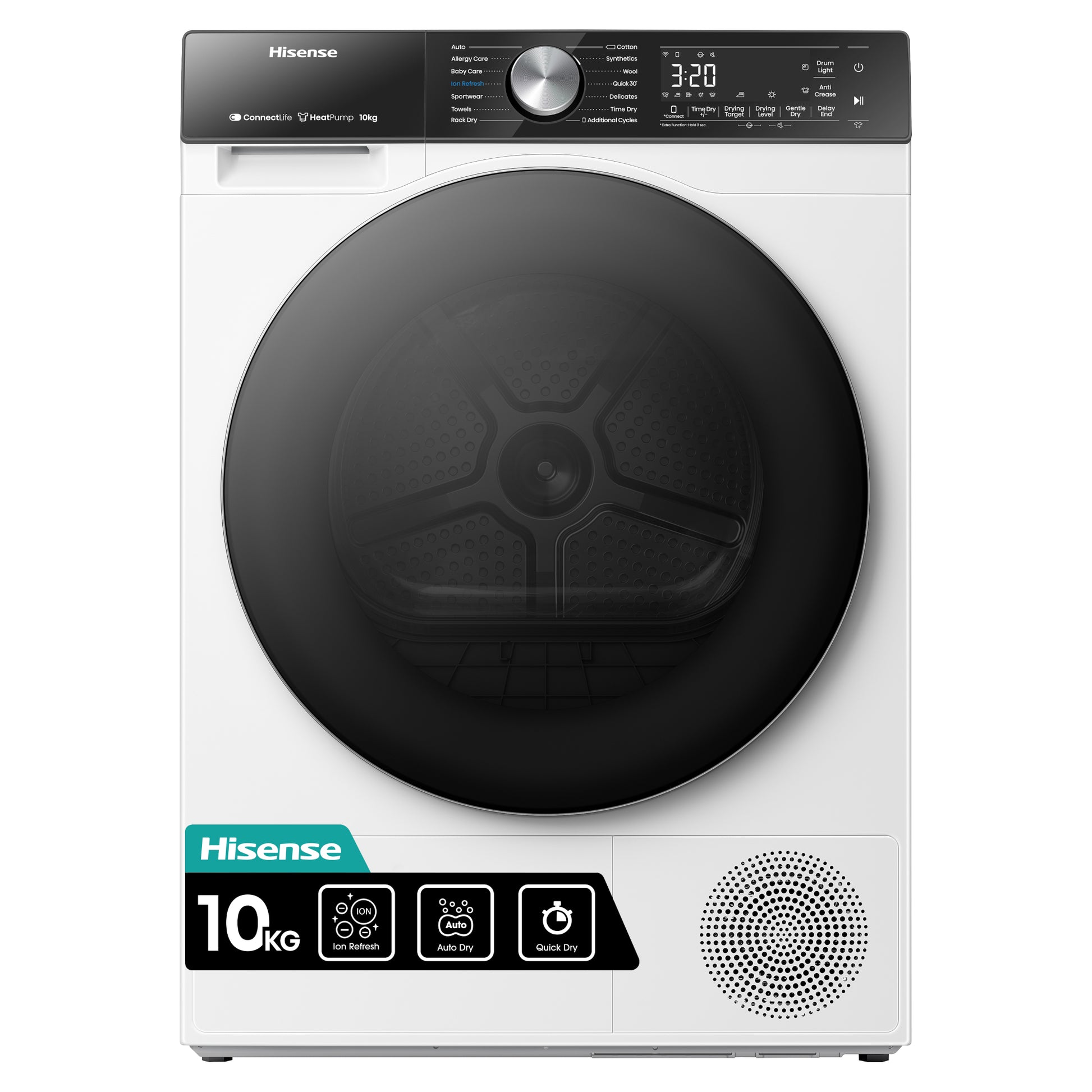 Hisense 5S 10kg Heat Pump Tumble Dryer - DH5S102BW