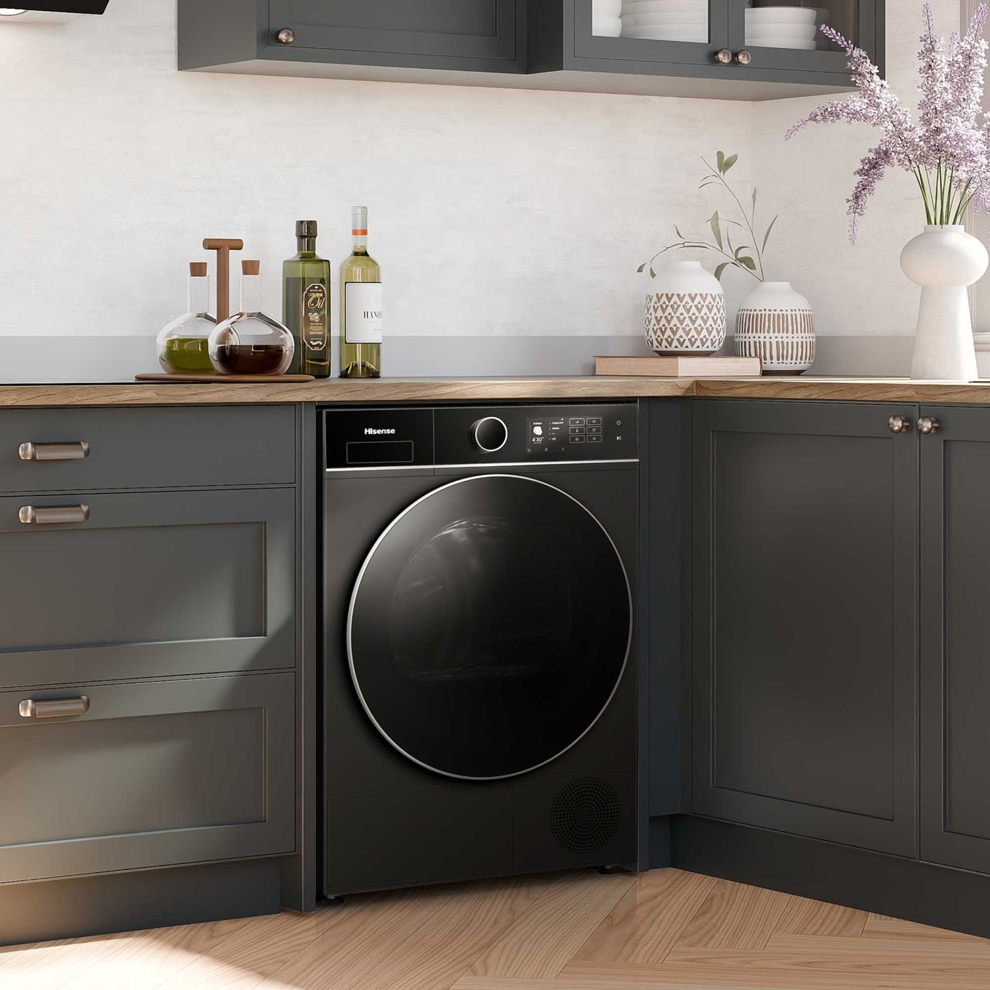 Hisense 10kg Heat Pump Tumble Dryer - DH5I104BBAB