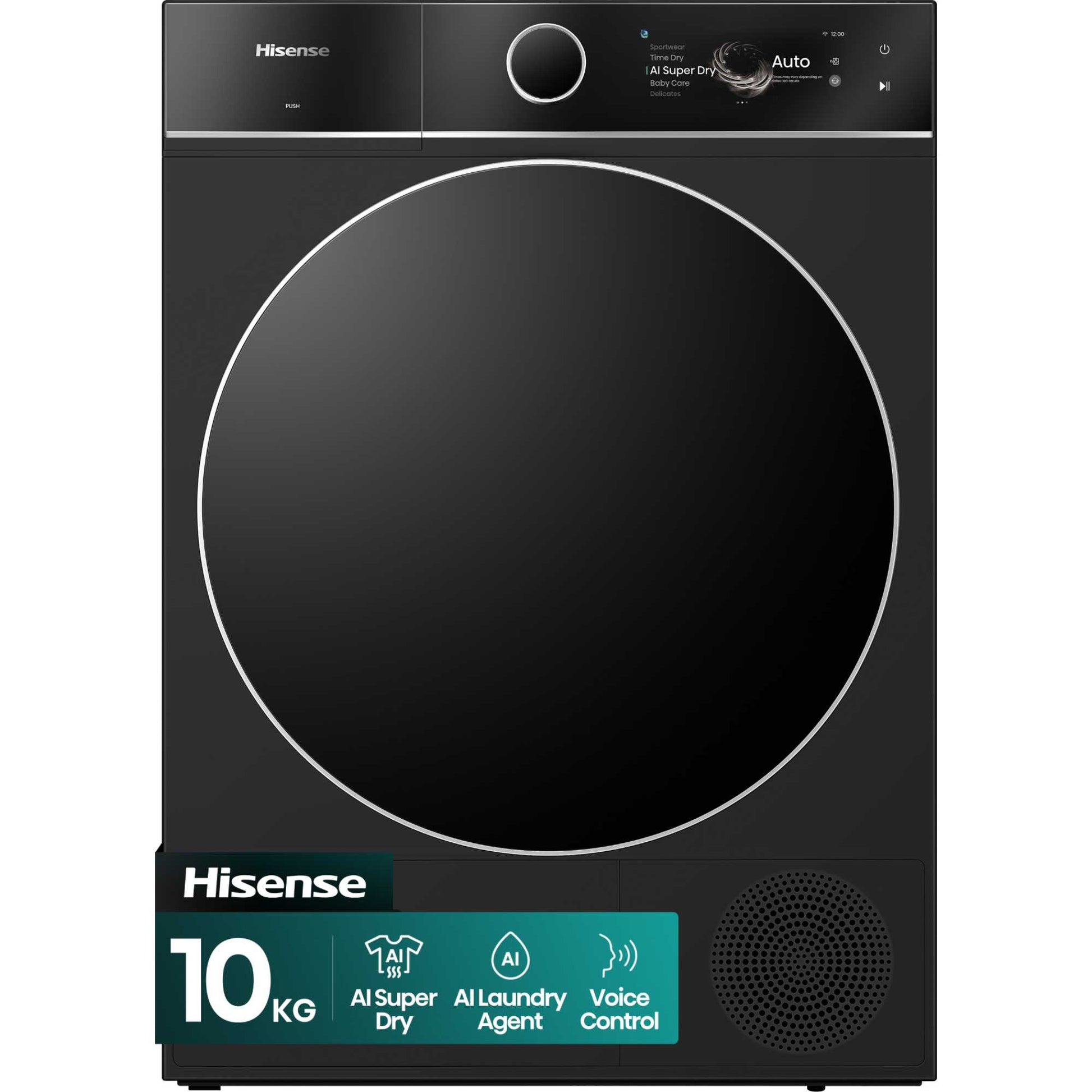 Hisense 10kg Heat Pump Tumble Dryer - DH7I108BBAB1