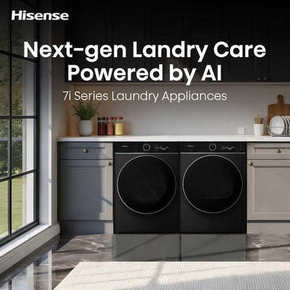 Hisense 10kg Heat Pump Tumble Dryer - DH7I108BBAB1