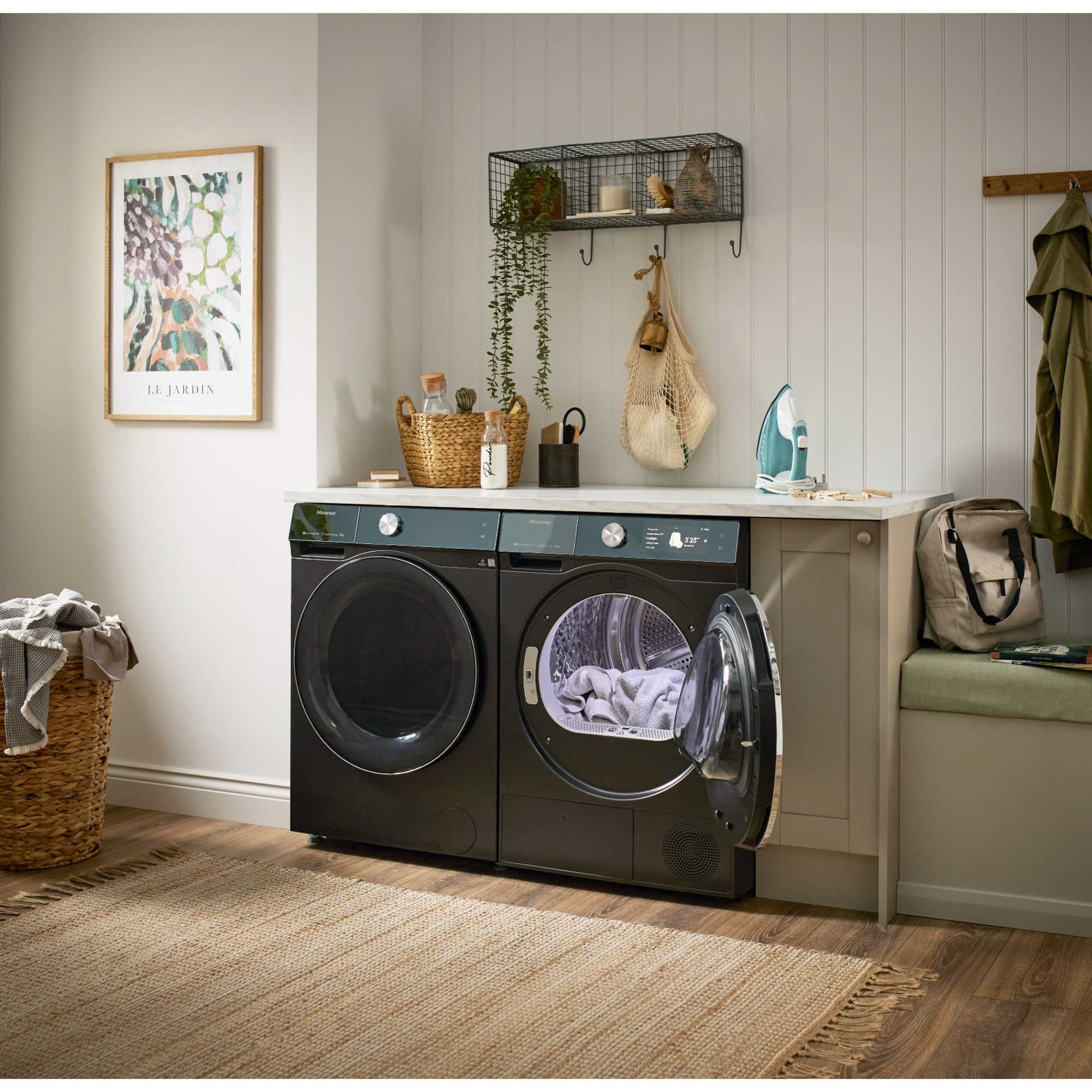 Hisense 7S 10kg Heat Pump Tumble Dryer - DH7S107BB