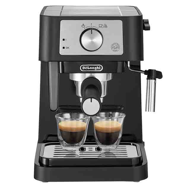 STILOSA  MANUAL COFFEE MACHINE BLACK
