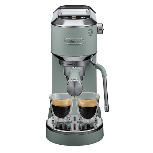 DEDICA DUO MANUAL ESPRESSO MACHINE GREEN