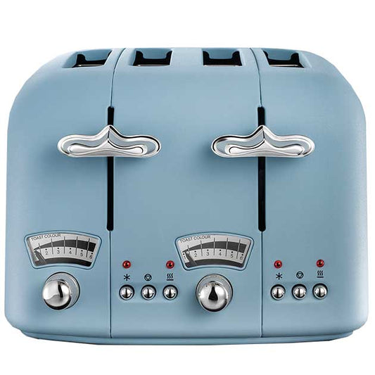 4 SLICE ARGENTO TOASTER BLUE